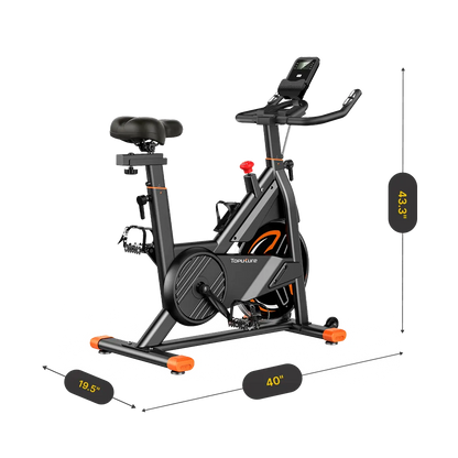 Toputure TEB3 Smart Exercise Bike with Heart Monitor