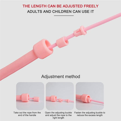 Workout PVC Jump Rope Sport Skipping For Gym Fitness Home Exercise Slim Body Workout Adjustable PVC Jump Rope For Cardio Fitness Versatile Jump Rope For Both Kids Adults Great Jump Rope For Exercise